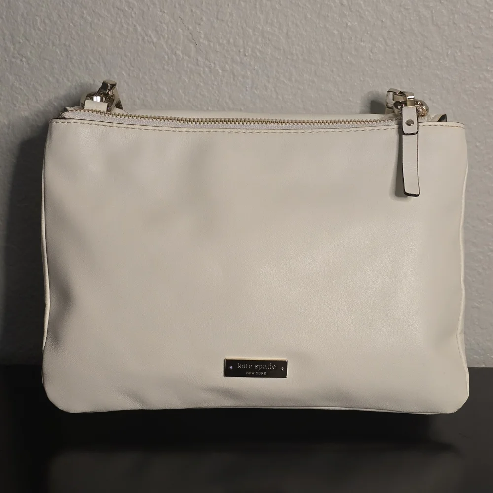 Kate Spade Ivory White Terrace Justine Crossbody bag - Picture 3 of 14